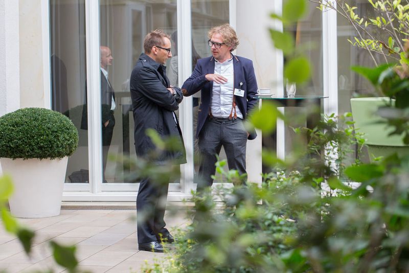 Auch die Teilnehmer konnten sich untereinander über das Matchmaking-Tool zu Gesprächsterminen verabreden. (www.offenblen.de)