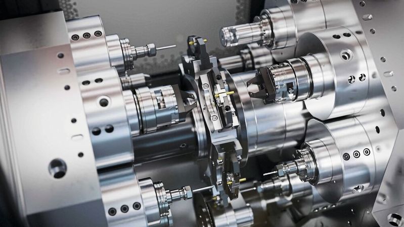 Gegenüber mechanischen Mehrspindlern verbindet die Compactmaster laut Winema die Produktivität der Rundtaktfertigung mit moderner CNC-Technologie.(Bild:  Winema)