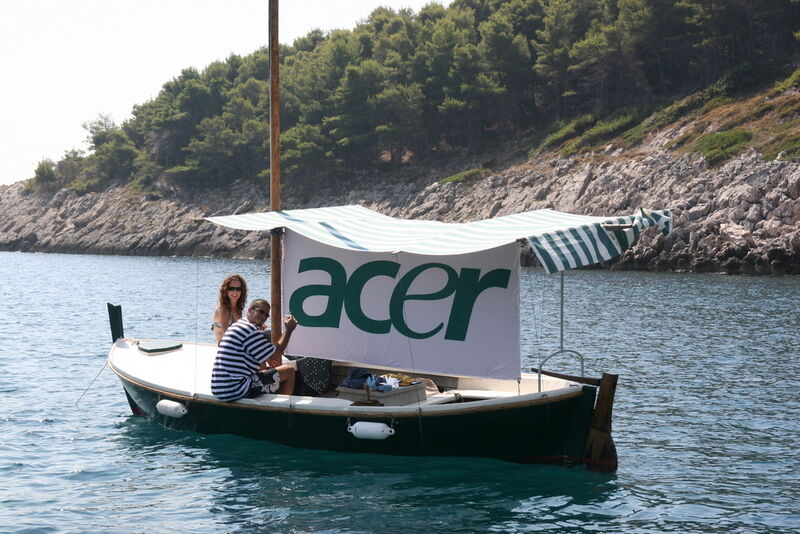 Missverständnisse ausgeschlossen: Dieses Boot gehört zu Acer. (Archiv: Vogel Business Media)
