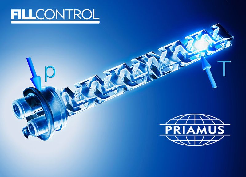 Priamus hat das Konzept von Fillcontrol überarbeitet, den Begriff „Control M“ (für „Maschinenregelung“) in „Control P“ (für Prozessregelung) umgetauft und zeigt das neue Produkt jetzt auf der Fakuma 2015 in Friedrichshafen, zusammen mit dem sogenannten 