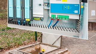 Smart Device statt „Klappertechnik: Die Überwachungs-, Logik- und Störmeldefunktionen werden in einer App im IMON-U300 per Browser konfiguriert. (Insys icom)