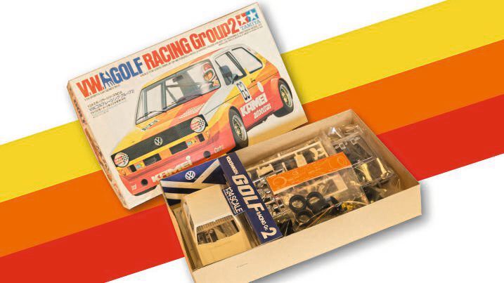 Rund um den Globus entstand ein regelrechter Hype um den Racing-GTI von Kamei, sogar in Japan: Der Modellhersteller Tamiya widmete ihm eigene Miniaturen – mal mit, mal ohne Fernsteuerung. Von dem klassischen 1:24-Bausatz ohne Motor von 1981 gibt es inzwischen eine Neuauflage im Handel.  (Bild: Kamei)