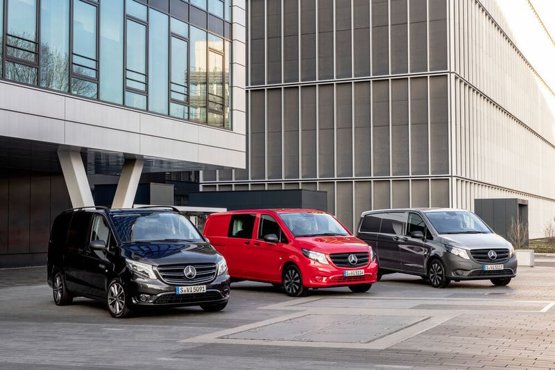 Sprinter, Vito und Citan gibt es künftig in neuen Modellvarianten. (Daimler AG)