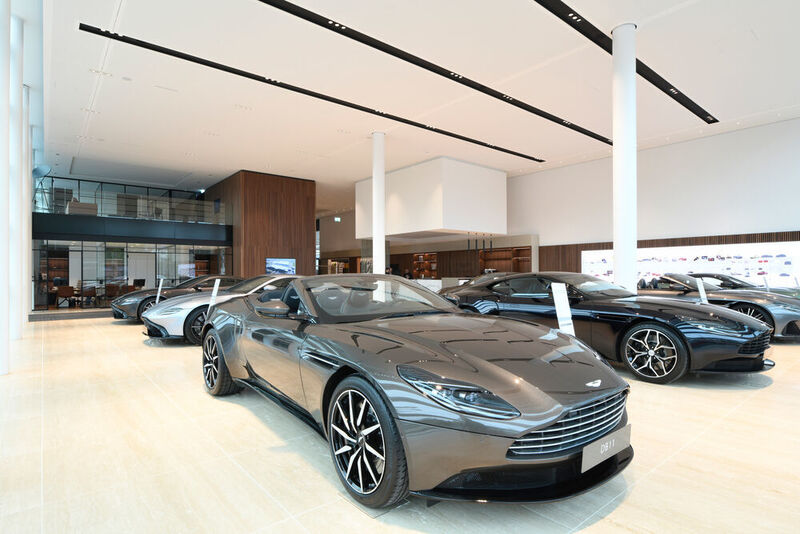 Die Emil Frey Gruppe hat in Zürich das größte Aston Martin-Autohaus Europas eröffnet. (Aston Martin)