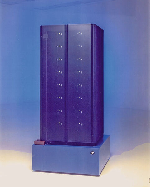 Der Supercomputer Deep Blue besiegte 1997 den Schachweltmeister Kasparow. (IBM)