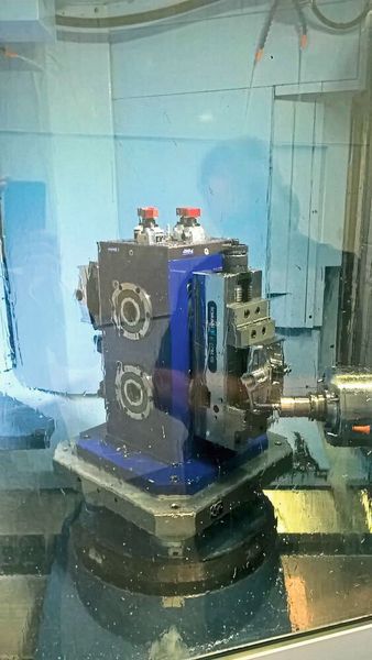 Diese Bearbeitung auf der H.Plus-504 wurde von Matsuura schon auf der EMO 2017 gezeigt. (Matsuura)