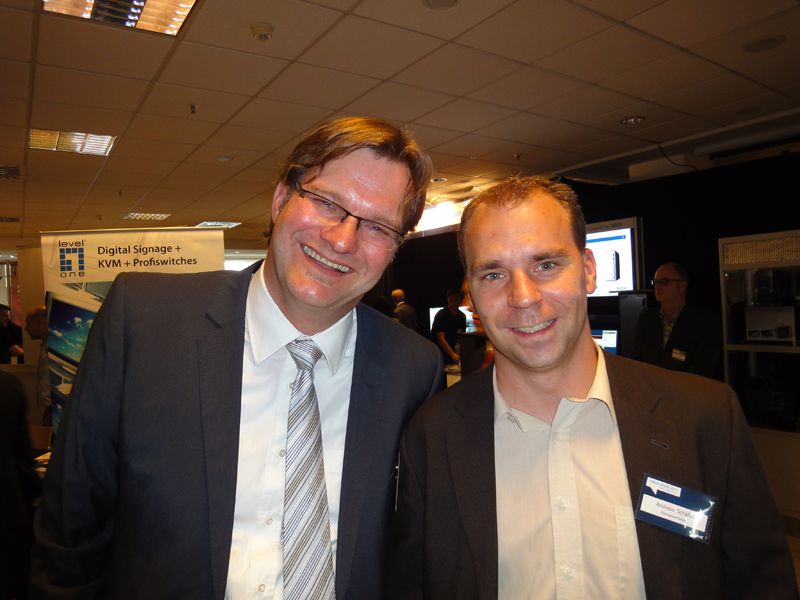 v.l. Torsten Hagedorn, Tarox, und Andreas Schäfer, PlanSystem (Archiv: Vogel Business Media)