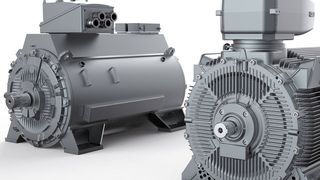 Aufgrund ihres Kühlungskonzepts und ihres Konstruktionsdesigns verbinden die neuen Hochspannungsmotoren Robustheit mit Leistungsdichte. (www.siemens.com/press)