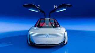 The three-claw light theme brings Peugeot into a horizontal position. (Image:Peugeot)