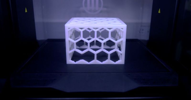 The team is using Method X to print a number of parts for prototyping and proof of concept for the rover project, including embedded systems housing, sensor mounts, and other custom parts. (Makerbot)