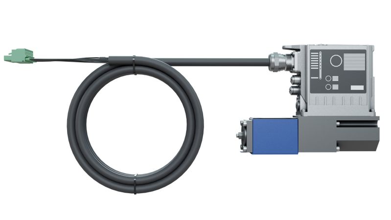 Ausgelegt für jahrelangen Dauerbetrieb mit höchster Präzision und Dynamik: Die neuen Pilotventile von Bosch Rexroth für die ELFI- und ELVA-Funktionen moderner Zweitakt-Schiffsmotoren von Everllence. Zu sehen ist hier ein ELFI-Pilotventil.(Bild:  Bosch Rexroth)