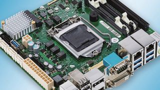 Mini-ITX-D3433-S: Das Fujitsu-Board mit Skylake-CPU ist über HY-LINE Computer erhältlich (Bild: HY-LINE Computer Components)