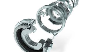 Das Short-System von Schaeffler und Diehl soll bei gleicher Leistung weniger Bauraum beanspruchen. (Schaeffler/Diehl Metall)