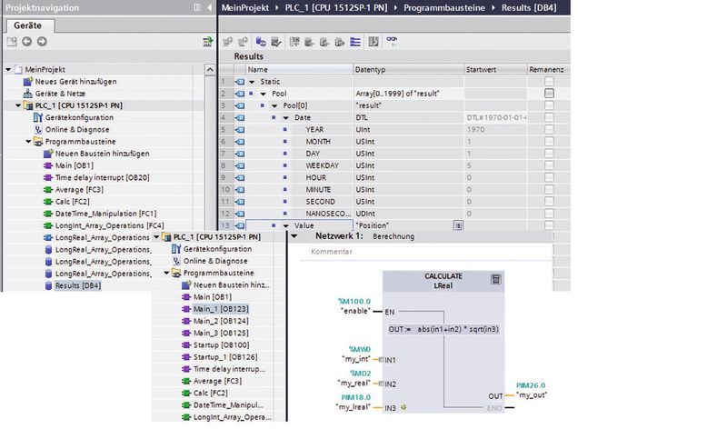 Ein besonderes Highlight sind die modernen Möglichkeiten der Programmierung, wobei sogar die vollständig symbolische Programmierung genutzt werden kann. (Siemens)