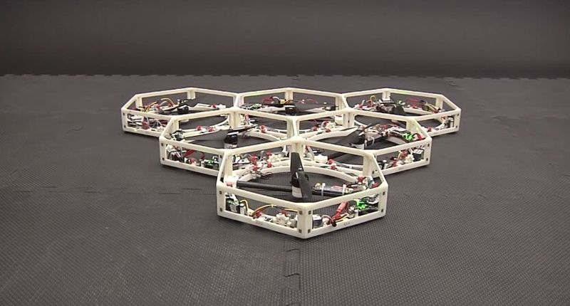 Für einen Drehmomentausgleich muss die Anzahl der Elemente geradzahlig sein (ETH Zürich/youtube)