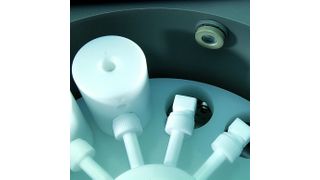 Für das Mikrowellen-Aufschlusssystem speedwave four bietet Berghof jetzt neben der berührungslosen Temperaturmessung auch eine patentierte, berührungslose Druckmessung in allen Gefäßen an.  (Bild: Berghof)