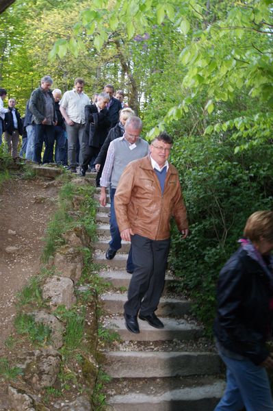 Los geht es zur Sophienhöhle (Archiv: Vogel Business Media)