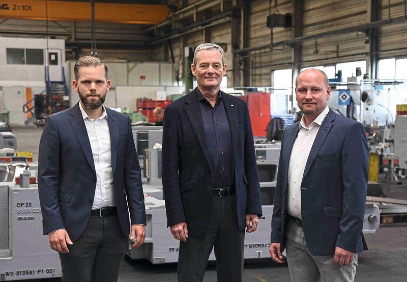 Leonard Krauss, Christian Siebenwurst und David Weber (v. l.). (Bild: SWZ/Autoform)