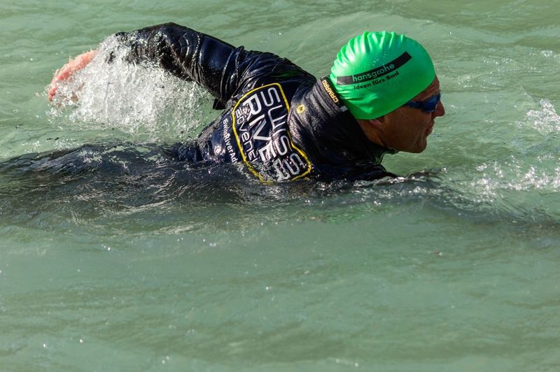 Sportlich bereitet sich Andreas Fath seit einem Jahr auf diesen Marathon der besonderen Art vor. (Bild: Hochschule Furtwangen, Projekt Rheines Wasser)