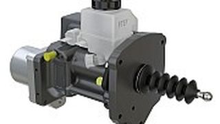 Mechanik, Hydraulik und Elektrik in einem: der Nfz-Kupplungsaktuator von FTE. (Foto: FTE)