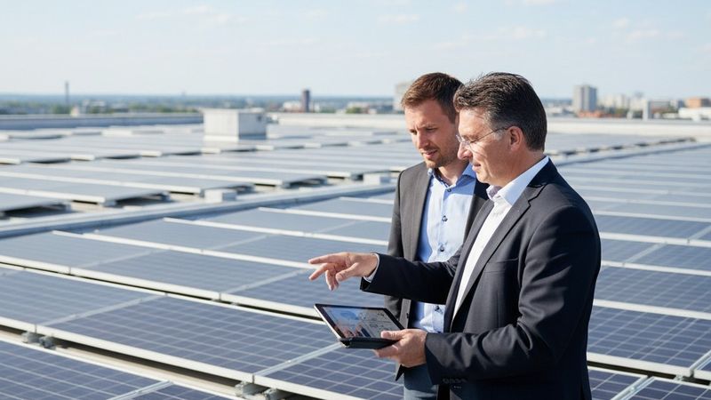 Wie sich die kaufmännische Betriebsführung digitalisieren und neue Geschäftsmodelle in der Praxis umsetzen lassen, zeigt das Team von node.energy auf der "EM-Power Europe". (Bild:  node.energy)