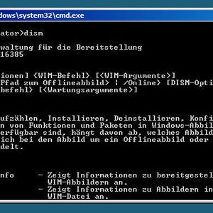 Abbildung 1: Verwaltungsoberfläche eines Core-Servers mit Eingabeaufforderung; Bild: Thomas Joos