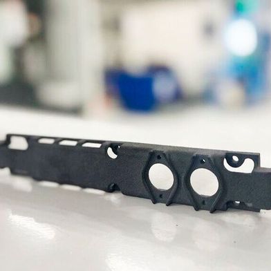 DuraKor is a high-performance engineering plastic mechanically similar to polypropylene. (Source: Quickparts)