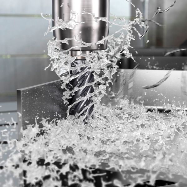 Die neuen HFS-Schaftfräser CoroMill Plura für ISO-S-Materialien von Sandvik Coromant eignen sich besonders für die Bearbeitung von Flugzeugbauteilen aus Titan- und Nickelbasislegierungen. (Sandvik Coromant)