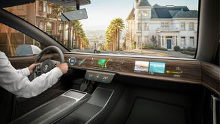 Cockpit der Zukunft: Wie groß sollte ein Display im Fahrzeug sein? (Continental)