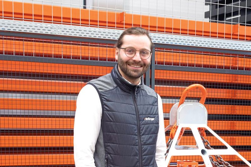 Simon Fischer, Betriebsleiter Werk Cham bei Rädlinger Maschinenbau. (Bild: Schunk)