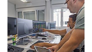 Die 3D-Planung auf Basis des BASF-Anlagenmodells ermöglicht Gerüstlösungen und -anpassungen unter Berücksichtigung aller zu montierenden Anlagenteile. (Bild: Promaintain)