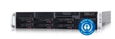 Der wassergekühlte und mit dem Blauen Engel ausgezeichnete Server „RI2208-LCS Scalable“ von der Thomas-Krenn AG wird von Cloud&Heat Technologies verbaut.