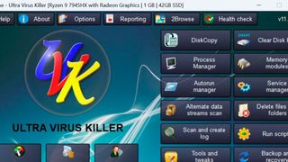 Das Tool „Ultra Virus Killer“ ist auch bei Hardwareproblemen nützlich.  (Bild: Thomas Joos)