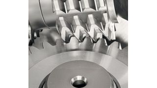 Neuschöpfung in der Wälzfrästechnik: Gleason präsentiert mit der Genesis 160 HCD eine Maschine mit integriertem Anfas-Wälzfräsen, die, wie der Hersteller sagt, für die Herstellung zylindrischer Verzahnungen ausgelegt ist. (Gleason)