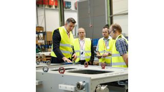 Am Kundentag gewährte HSM geladenen Gästen einen Blick hinter die Kulissen. (HSM)