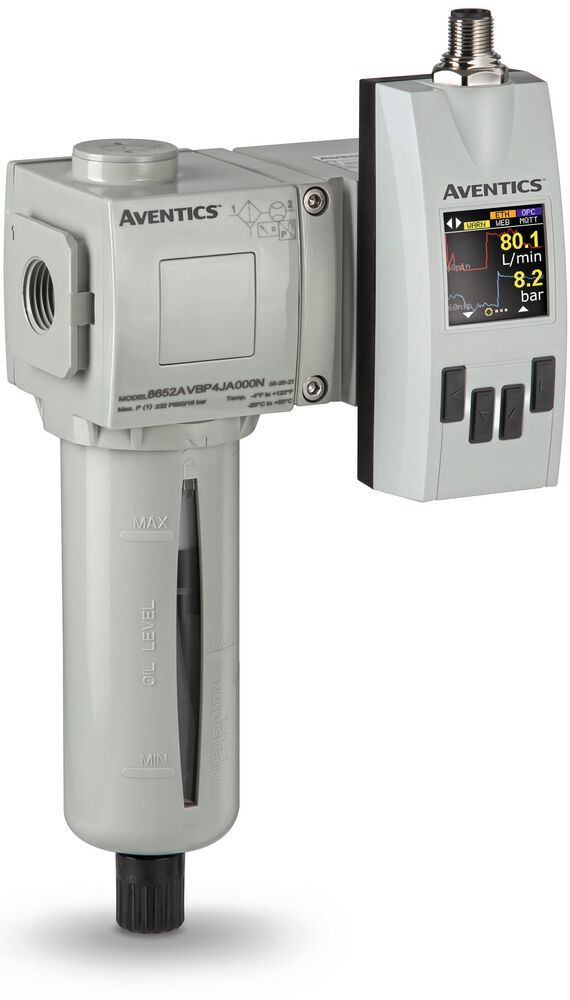 Der AF2-Durchflusssensor liefert nicht nur Sensordaten, sondern analysiert diese auch gleich. Dabei unterstützt er die neuesten Kommunikationsprotokolle.
