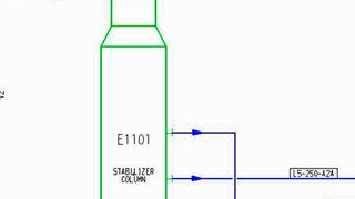 So werden P&IDs zu intelligenten Fließbildern: Durch die Eigenschaften der Symbole entstehen aus einfachen R&I-Zeichnungen intelligente Fließbilder. (CAD Schroer)