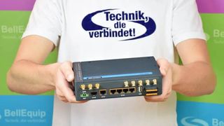 Performant & topausgestattet: Industrie Router mit Docker und NodeRED für Highspeed-Datenübertragung. (Bild: Bellequip GmbH)