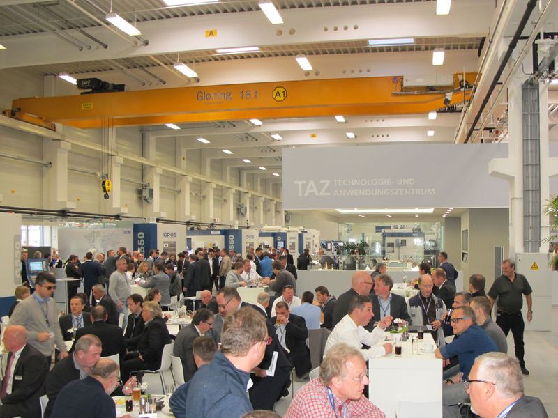 Impressionen von der Hausmesse. (Bild: Grob)