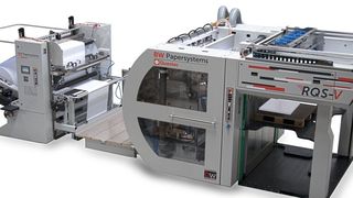 Für Anwendungen mit häufigen Formatwechseln ist der Questec Rotationsquerschneider RQS-V prädestiniert. (Bild: BW Papersystems Hamburg GmbH)