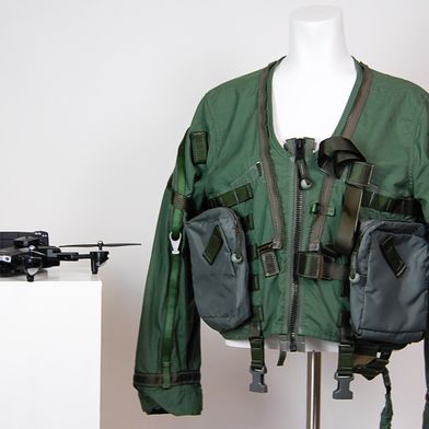 Touchwaves’ haptic technology is designed for seamless, low-profile integration into standard-issue flight gear, providing critical sensory data without adding bulk or restricting movement (Source: Touchwaves)