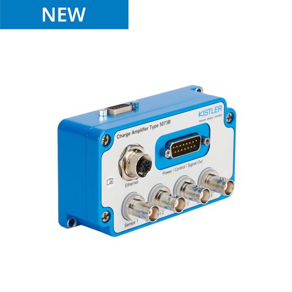 The 5073B industrial charge amplifier from Kistler enables analog and digital real-time force monitoring and control. (Image:Kistler)