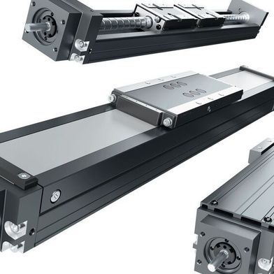 Bosch Rexroth erweiterte die Präzisionsbaureihe PSK für die Halbleiter- und Elektronikfertigung um eine neue Variante mit Bandabdeckung.  (Bild: Bosch Rexroth)