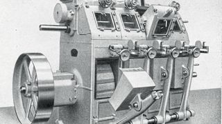 Pneumatische Fördersysteme aus dem Prospekt 100 Jahre Gericke (Bild: Gericke)