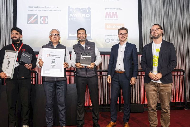 Impressionen der Verleihung des „best Award“ 2025 am ersten Messetag. (Bild: Jürgen Biniasch)