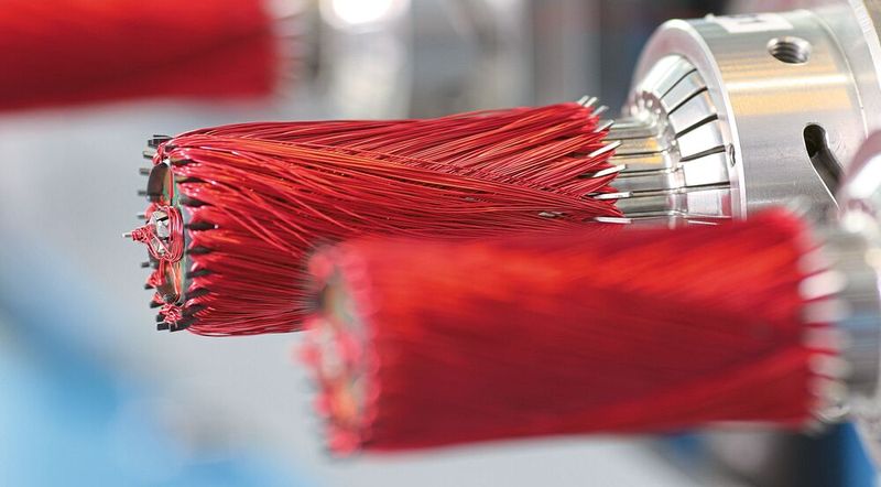 The winding determines what defines the electric motor. In the image: Short winding on small motors. (Image:Faulhaber)