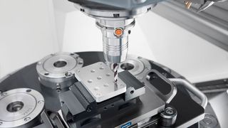 Smarte Zerspanung! In Sachen „intelligenter“ Spannsysteme wird Schunk zur EMO Hannover den Werkzeughalter Itendo² vorstellen. Er unterstütze die Digitalisierung von Werkzeugmaschinen, heißt es. (Bild: Schunk)