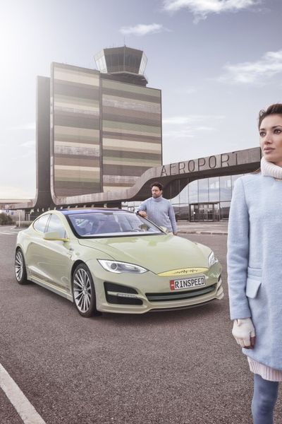 Mit dem vollelektrisch angetriebenen Konzeptfahrzeug „XchangE“ zeigt die Schweizer Ideenschmiede Rinspeed auf dem Genfer Auto-Salon die Zukunft des autonomen Fahrens.  (Rinspeed)