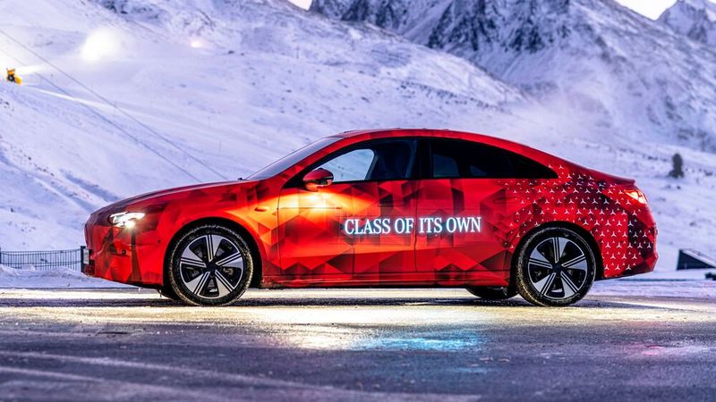Der CLA ist das erste Modell auf der neuen 800-Volt-Architektur. (Bild: ©Mercedes-Benz AG)