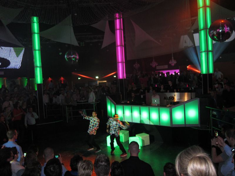 Tanzeinlagen sorgten für Abwechslung. (IT-BUSINESS)